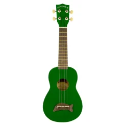 Makala Soprano Ukulele Dolphin Bridge - Green