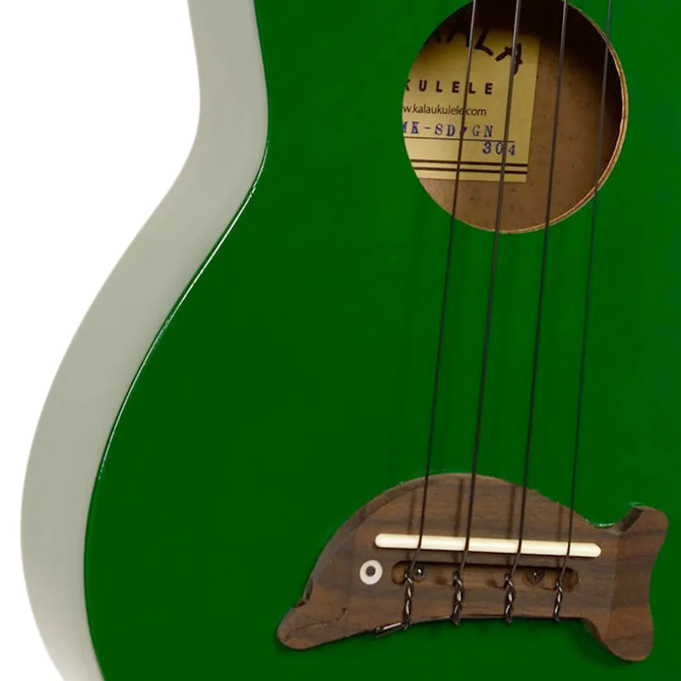Makala Soprano Ukulele Dolphin Bridge - Green