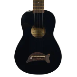 Makala Soprano Ukulele Dolphin Bridge - Black