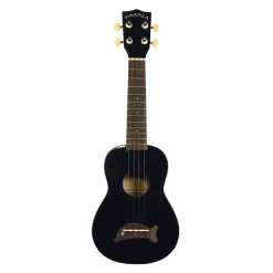 Makala Soprano Ukulele Dolphin Bridge - Black