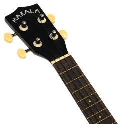 Makala Soprano Ukulele Dolphin Bridge - Black