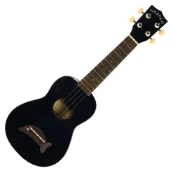Makala Soprano Ukulele Dolphin Bridge - Black