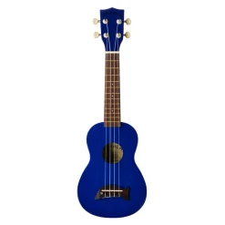 Makala Soprano Ukulele Dolphin Bridge - Metallic Blue