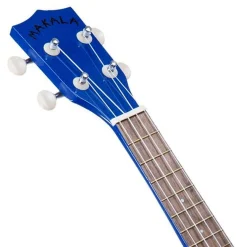 Makala Soprano Ukulele Dolphin Bridge - Metallic Blue