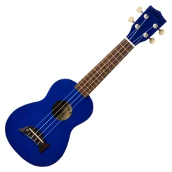 Makala Soprano Ukulele Dolphin Bridge - Metallic Blue