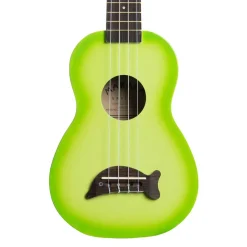 Makala Soprano Ukulele Dolphin Bridge - Greenburst