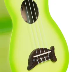 Makala Soprano Ukulele Dolphin Bridge - Greenburst