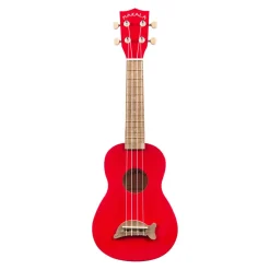 Makala Soprano Ukulele Dolphin Bridge - Red