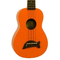 Makala Soprano Ukulele Dolphin Bridge - Orange