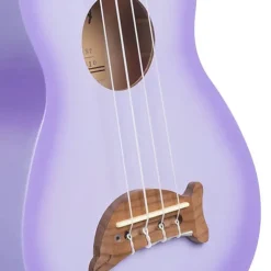 Makala Soprano Ukulele Dolphin Bridge - Purple