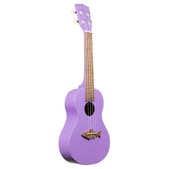Makala Soprano Ukulele Shark Bridge - Purple
