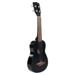 Makala Soprano Ukulele Shark Bridge - Black Tip