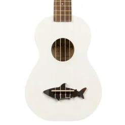 Makala Soprano Ukulele Shark Bridge - Great White Shark