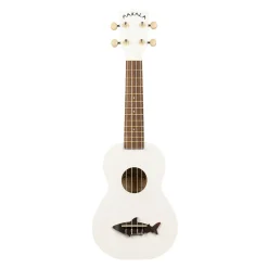 Makala Soprano Ukulele Shark Bridge - Great White Shark