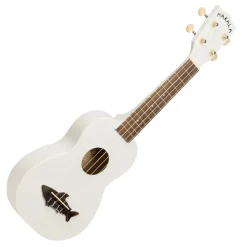 Makala Soprano Ukulele Shark Bridge - Great White Shark