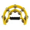 Mano Cutaway Tambourine - Yellow