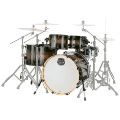 Mapex Armory 6 Piece Studioease Fast Shell Pack - Black Dawn w/Black Hardware