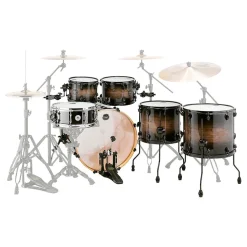 Mapex Armory 6 Piece Studioease Fast Shell Pack - Black Dawn w/Black Hardware