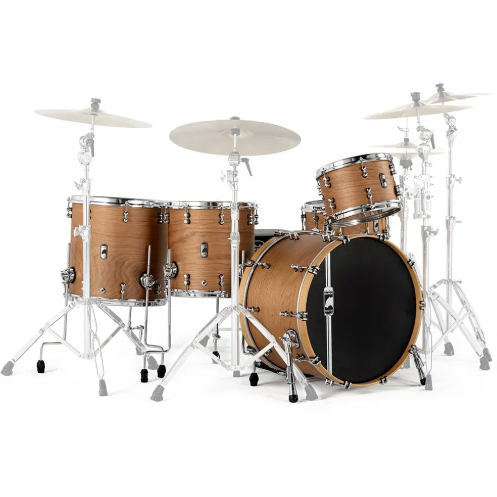 Mapex Black Panther Design Lab Cherry Bomb 4-Piece Shell Pack - Natural Satin