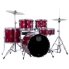 Mapex Comet 5-Piece Rock Complete Drum Kit with Cymbals and Hardware - Infra Red
