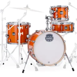 Mapex Mars Maple 4-Piece Bop Shell Pack - Glossy Amber