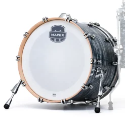 Mapex Saturn Tour 24 x 14 Bass Drum - Black Pearl