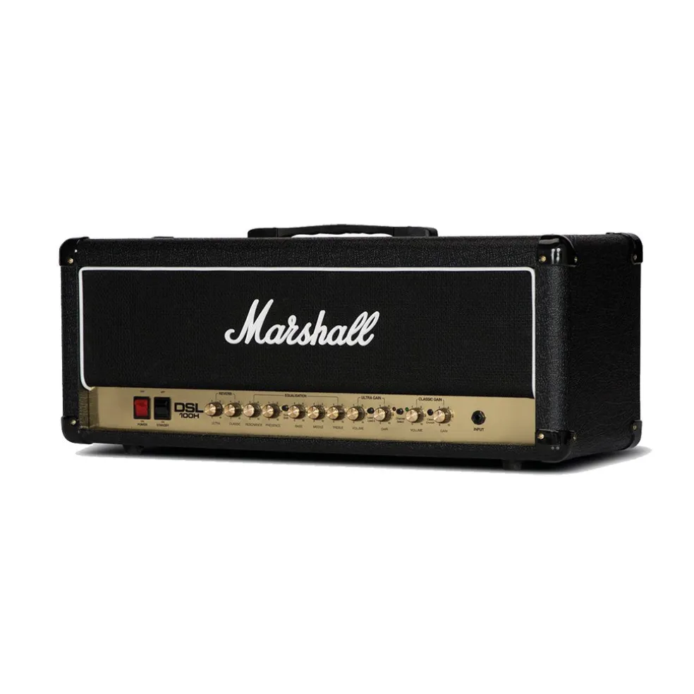 Marshall DSL100H Guitar Amplifier - 100W 2ch Valve Head