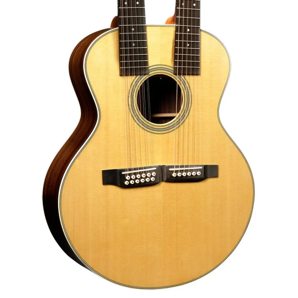 Martin Grand J-28E DN Grand Jumbo Double Neck Guitar - Natural
