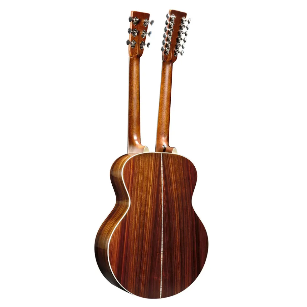 Martin Grand J-28E DN Grand Jumbo Double Neck Guitar - Natural