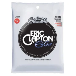 Martin Guitar MEC12 Clapton's Choice Strings 92/8 Phosphor Bronze Light