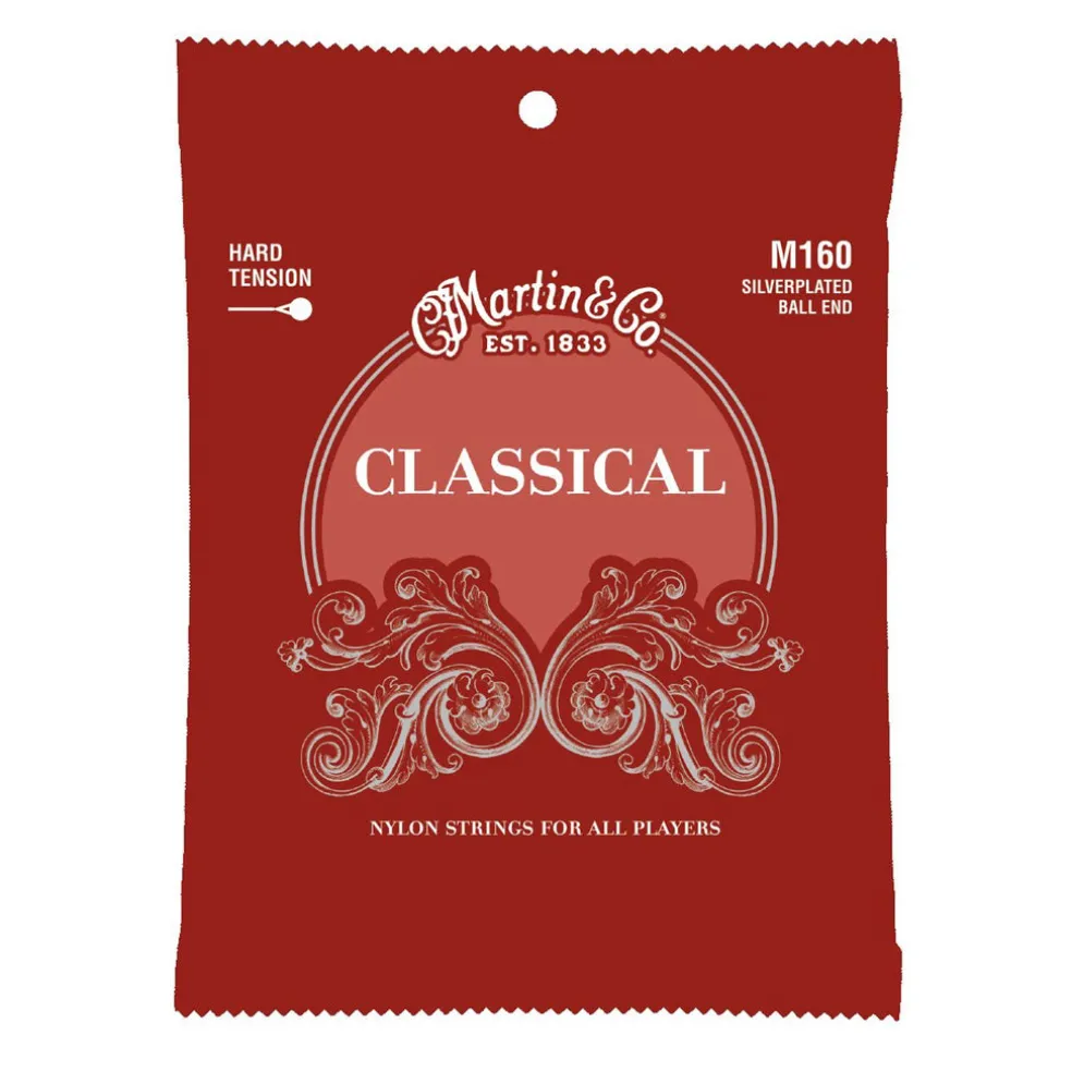 Martin M160 - Classical Strings High Tension - Ball End 28-43 Guitar Strings