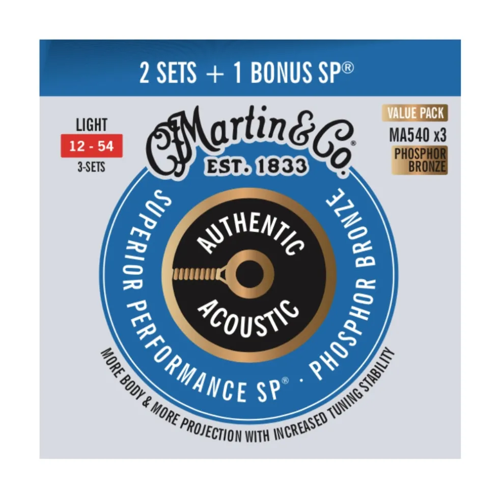 Martin MA540 12-54 - 3 Pack