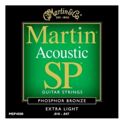 Martin MSP4000 - SP Extra Light 92/8 10-47 Guitar Strings