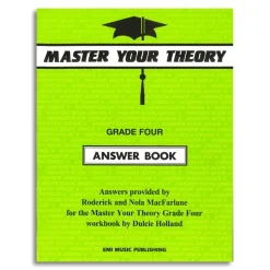 Master Your Theory Answer Book 4 - Book