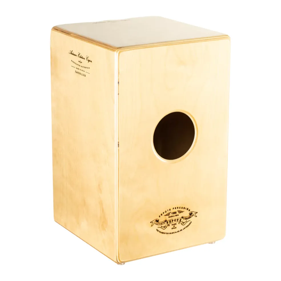 Meinl CJ-AETLLE Artisan Cajon Tango Line - Eucalyptus Frontplate