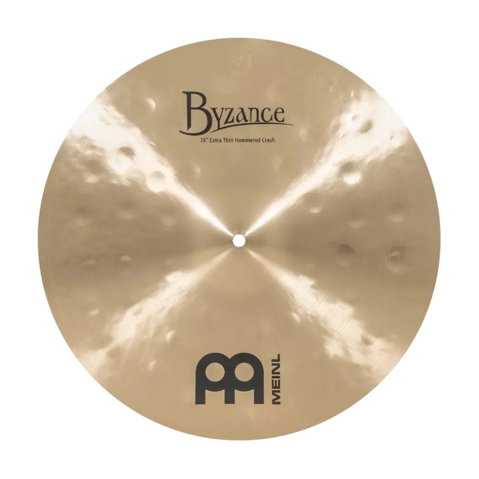 Meinl Cymbals Byzance Traditional Extra Thin Hammered Crash Cymbal - 16 inches