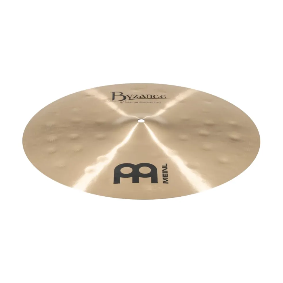 Meinl Cymbals Byzance Traditional Extra Thin Hammered Crash Cymbal - 16 inches