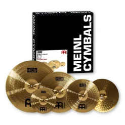 Meinl HCS Cymbal Pack - 14" Hi-hats, 16" Crash, 20" Ride + 10" Splash