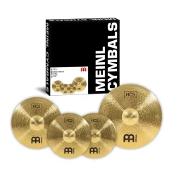Meinl HCS Cymbal Pack - 14" Hi-hats, 16" Crash, 20" Ride