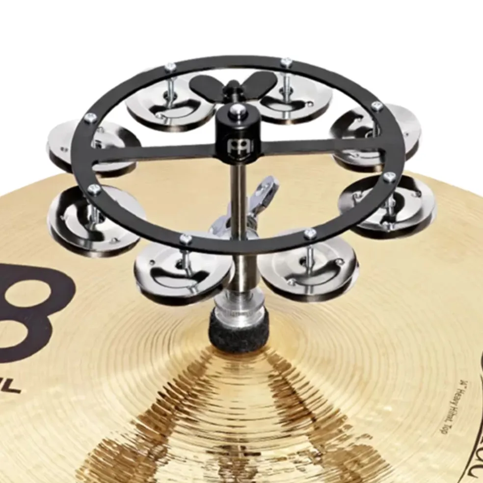 Meinl Headliner Series Hi-Hat Tambourine - Steel Jingles