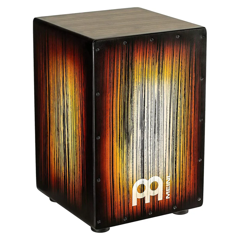 Meinl Headliner Series String Cajon: Tiger Striped, Amber