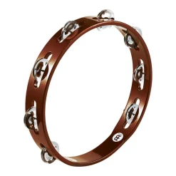 Meinl Wood Tambourine With 1 Row Steel Jingles - African Brown