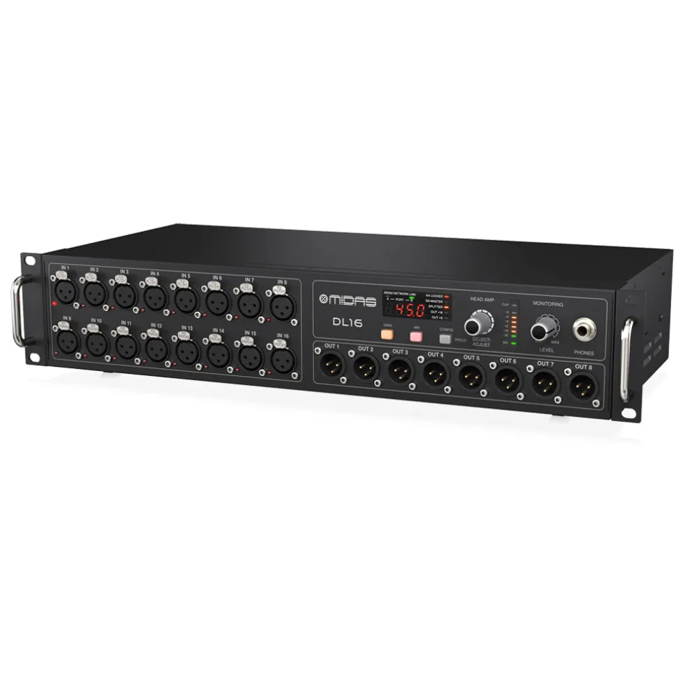 Midas DL16 Stagebox 16in/8out