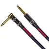 Mogami MOG-OD20R - Overdrive Series Instrument Cable - Angled/Straight (20ft)