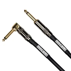 Mogami MOG-PLATINUMR12 - Platinum Series Instrument Cable - Angled/Straight (12ft)