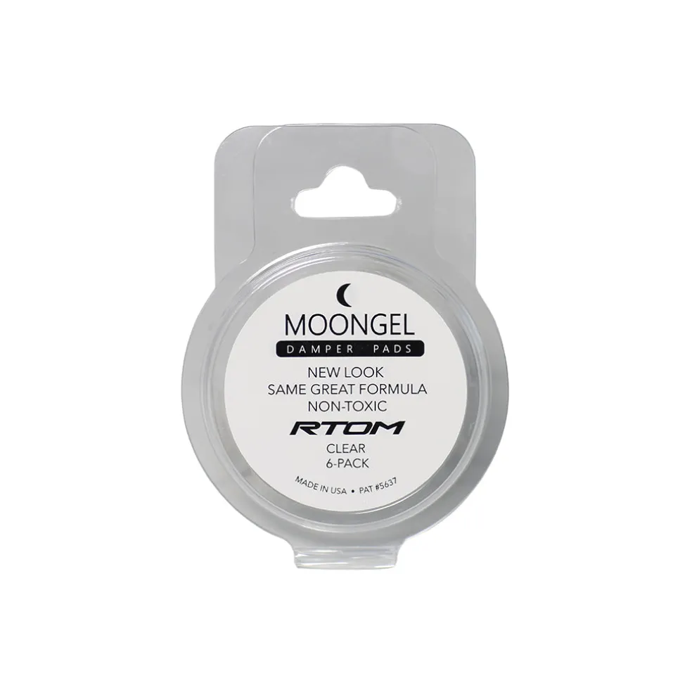 Moongel Drum Dampers Original (Clear) Pack of 6