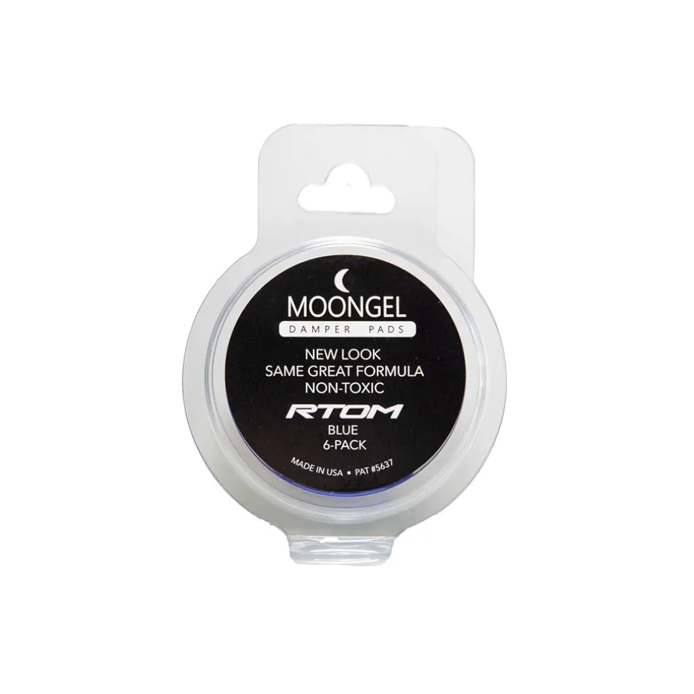 Moongel Drum Dampers Original (Blue) Pack of 6