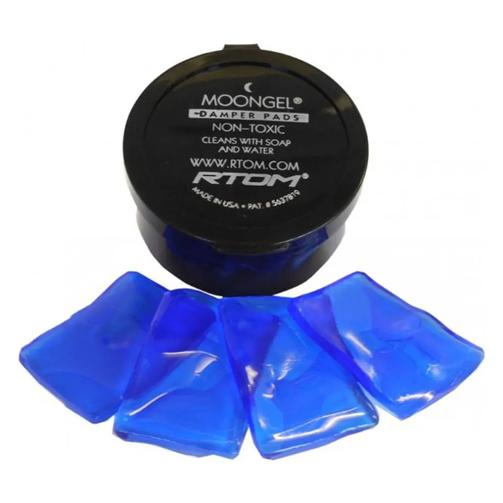 Moongel Drum Dampners - Blue (6pk)