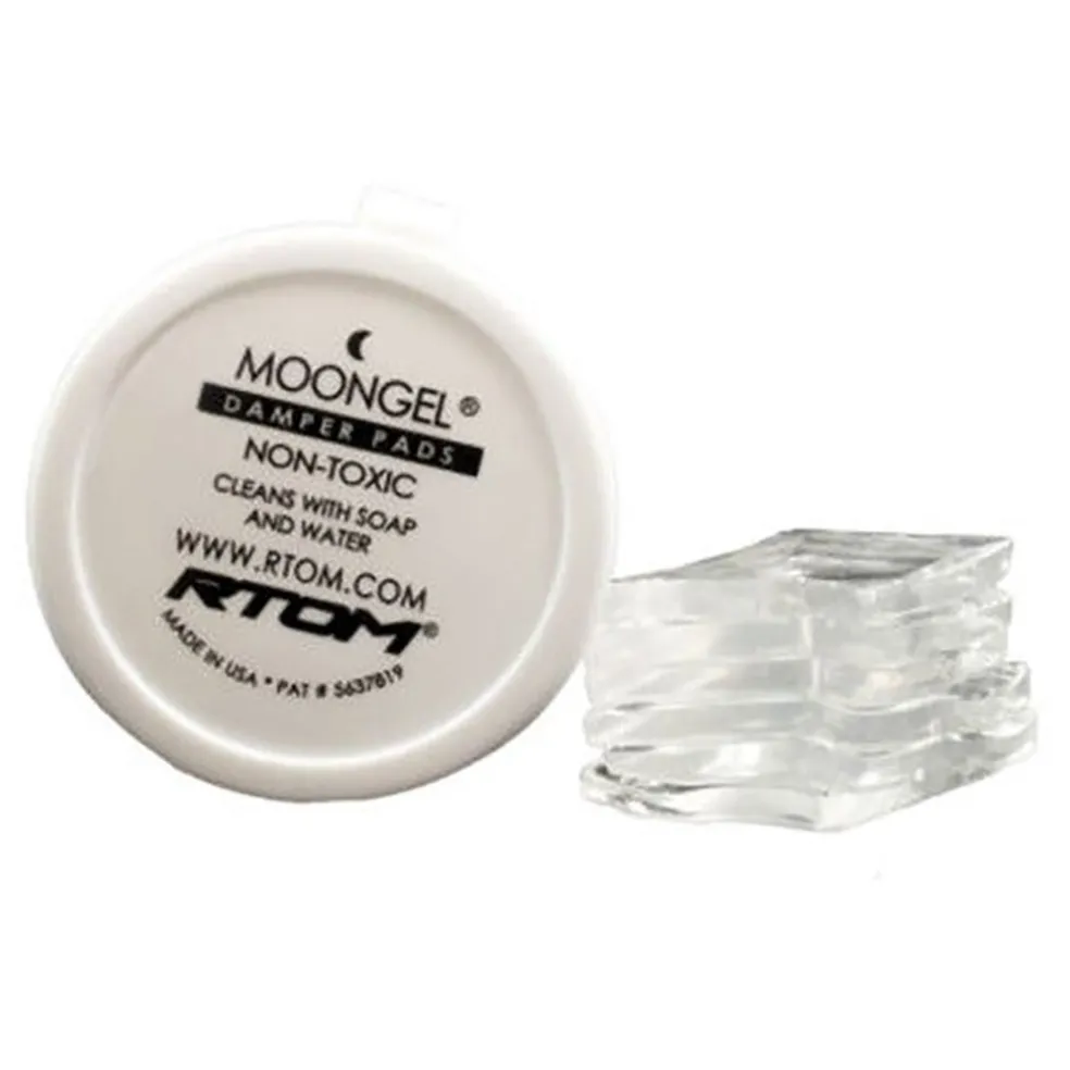 Moongel Drum Dampners - Clear (6pk)
