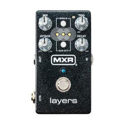 MXR Layers Harmonic Sustain Guitar Effects Pedal